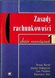 Zasady rachunkowości zbiór - Finanse, księgowość, bankowość - miniaturka - grafika 1