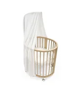 Pościel dla dzieci - Stokke Sleepi baldachim do łóżeczka - canopy white - miniaturka - grafika 1