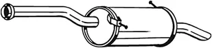BOSAL Tłumik końcowy 135-121 - Tłumiki - miniaturka - grafika 1