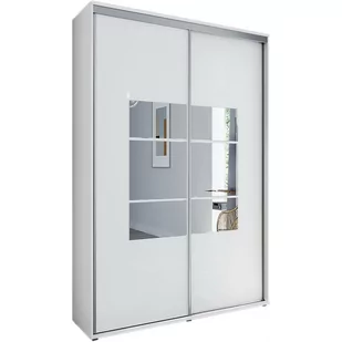 Szafa Przesuwna 125 A2 Skąpski Meble Czekolada, Grafit, 215 cm - Szafy - miniaturka - grafika 1
