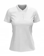 Koszulki i topy damskie - Koszulka damska polo bawełniana Polówka Stedman ST9740 Claire Polo White L - miniaturka - grafika 1