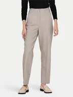 Spodnie damskie - ONLY Chinosy Raven 15298565 Beżowy Regular Fit - miniaturka - grafika 1