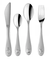 Sztućce dla dzieci - Vialli Design Zestaw sztućców dziecięcych Mare 28272 4 szt. - miniaturka - grafika 1