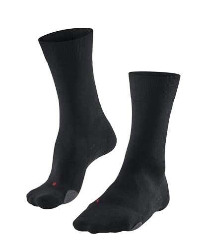FALKE Unisex skarpety rowerowe BC Comfort U So materiał funkcyjny zapobiegający powstawaniu pęcherzyków powietrza, 1 para, czarne czarne 3000, 42-43