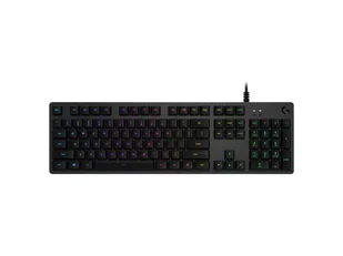 Logitech G G512 CARBON LIGHTSYNC RGB Mechanical Gaming Keyboard with GX Brown switches klawiatura USB Portugalski Węgiel - Klawiatury - miniaturka - grafika 1