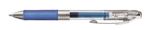 Pentel BL77TLE-CX EnerGel Pure długopis żelowy z mechanizmem naciskowym, średnica kulki 0,7 mm = grubość kreski 0,35 mm, do wielokrotnego napełniania, 12 sztuk, niebieski - Długopisy - miniaturka - grafika 1