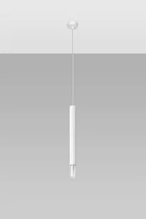 Sollux Lighting Lampa wisząca WEZYR 1 biała - Lampy sufitowe - miniaturka - grafika 1