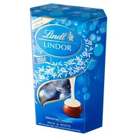 Czekolada - Lindt Lindor Czekolada mleczna z delikatnym rozpływającym się nadzieniem 200 g - miniaturka - grafika 1