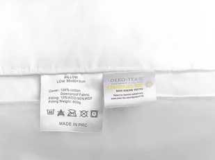 Poduszka Z Pierza I Puchu Niska 50 X 60 Cm Karijang - Poduszki - miniaturka - grafika 7