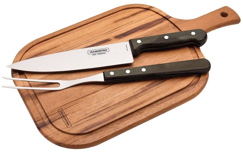 Tramontina POLYWOOD FSC SET UTENSILI BBQ 3 PZ 29899/301