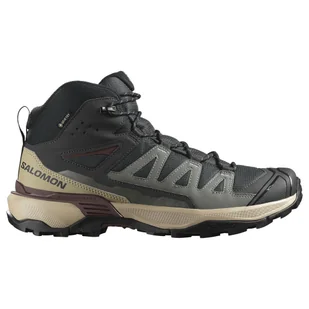 Salomon Trekkingi X Ultra 360 Mid Gore-Tex L47743300 Szary - Buty trekkingowe męskie - miniaturka - grafika 1