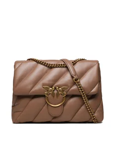 PINKO Torebka Love Big Puff Cl . AI 23-24 PLTT 100037 A0F2 Beżowy - Torebki damskie - miniaturka - grafika 1
