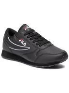 Sneakersy męskie - Fila Sneakersy Orbit Low 1010263.12V Czarny - miniaturka - grafika 1