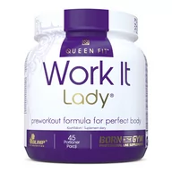 Przedtreningówki - Olimp Queen Fit® Work It Lady® - 337,5 g-Cytryna - miniaturka - grafika 1