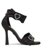 Sandały damskie - Buffalo Sandały Fairy Chic 1291618 Czarny - miniaturka - grafika 1