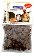 Karma dla gryzoni - DAKO-ART DROPSY dla gryzoni CZEKOLADOWE Zawieszka 75g - miniaturka - grafika 1