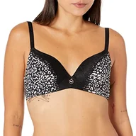 Biustonosze - Emporio Armani Damski biustonosz z zawieszką w kształcie trójkąta, Micro Animalier Pr, M - miniaturka - grafika 1