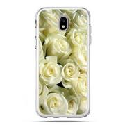 Etui i futerały do telefonów - Etui, Samsung Galaxy J5 2017, białe róże - miniaturka - grafika 1
