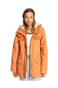 Kurtki damskie - Kurtka damska Billabong So Easy zimowa parka pomarańczowa-S - miniaturka - grafika 1