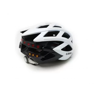 Livall bh60se muzyki, tylne światła, kierunkowskaz, system nawigacji, połączenia telefonicznego i funkcja SOS-kask rowerowy, biały 32001006 - Kaski rowerowe - miniaturka - grafika 2