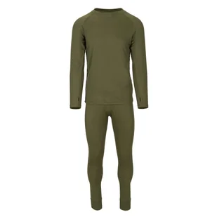 Helikon - Bielizna Termoaktywna - Level 1 - Olive Green - KP-UN1-PO-02 - Bielizna sportowa męska - miniaturka - grafika 2