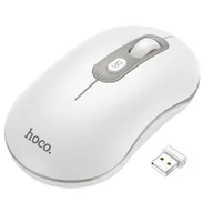 Myszki - HOCO mysz / myszka komputerowa bezprzewodowa 2,4G DPI 1600 Platinium GM21 biała - miniaturka - grafika 1