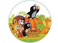 Ciasta i półprodukty do ciast - Dekoracyjny opłatek tortowy Krecik - 20 cm - miniaturka - grafika 1