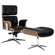 Fotele i krzesła biurowe - King Home Fotel biurowy Lounge Business - czarny YS-6809.BLACK.ASH - miniaturka - grafika 1