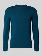Swetry męskie - Sweter z dzianiny z mieszanki bawełny i kaszmiru z okrągłym dekoltem - miniaturka - grafika 1