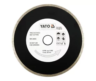 Yato tarcza tnąca pełna 230mm - 6015 (YT-6015) - Tarcze do pił - miniaturka - grafika 1
