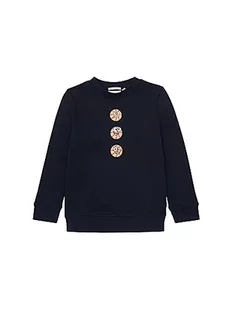 TOM TAILOR Bluza chłopięca ze specjalnym nadrukiem Glow in The Dark-Print, 10668-sky Captain Blue, 92-98 - Bluzy dla chłopców - miniaturka - grafika 1
