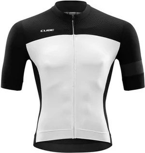 Koszulki rowerowe - Cube Blackline Koszulka z krótkim rękawem Mężczyźni, biały/czarny L 2021 Koszulki kolarskie - grafika 1