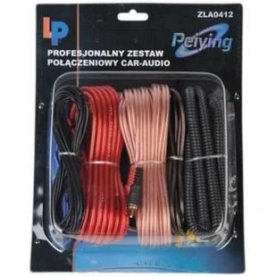 PEIYING Zestaw kabli połączeniowych ZLA0412 - Akcesoria car audio - miniaturka - grafika 1
