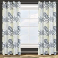 Zasłony - Euro Firany Zasłona 140 x 250 Design91 Zaciemniająca Nina Stal 1217099 - miniaturka - grafika 1