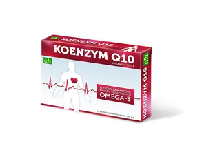 GAL Koenzym Q10 x 60 kapsułek Gal - Produkty na nieświeży oddech - miniaturka - grafika 1