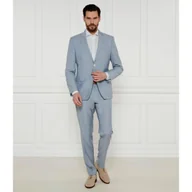 Garnitury - BOSS BLACK Wełniany garnitur H-Huge-2Pcs-224 Slim Fit - miniaturka - grafika 1
