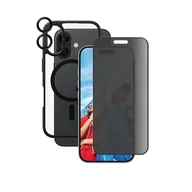 Etui i futerały do telefonów - PanzerGlass CARE by Flagship 3-in-1 Privacy Bundle iPhone 16 Przezroczysta ochrona ekranu Apple 1 szt. - miniaturka - grafika 1