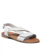Buty dla dziewczynek - Primigi Sandały 1935100 D Biały - miniaturka - grafika 1