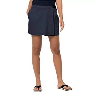 Sukienki i spódnice sportowe - Jack Wolfskin Damski Lightsome W Skort, Night Blue, Standard - grafika 1