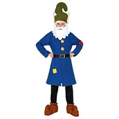 Czapki dla dzieci - Widmann Widmann 10626 - kostium dziecięcy krasnon, top, pasek, czapka z brodą, gnom, skrzatem, bajka, impreza tematyczna, karnawał 10626 - miniaturka - grafika 1