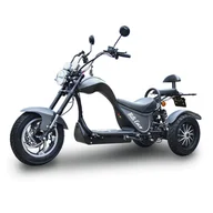 Skutery - Skuter elektryczny BILI COCO COBRA TRÓJKOŁOWY 4000W -niebieski - miniaturka - grafika 1