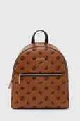 Plecaki - Liu Jo plecak damski kolor brązowy mały wzorzysty - miniaturka - grafika 1