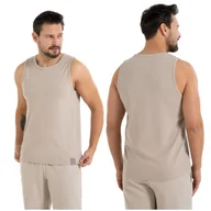 Koszulki męskie - TANK-TOP MĘSKI PODKOSZULEK GŁADKI KOSZULKA BEZ RĘKAWÓW KLASYCZNA MORAJ 3XL - miniaturka - grafika 1