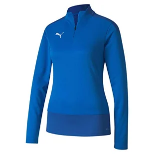 PUMA Puma Damska koszulka treningowa teamGOAL 23 1/4 Zip Top W od spodu do treningu, Pepper Green-Power Green, XL 656937 - Koszulki i topy damskie - miniaturka - grafika 1