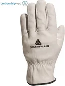 Rękawice robocze - DELTAPLUS FBN49 RĘKAWICE ZE SKÓRY LICOWEJ BYDLĘCEJ; NATURALNY - miniaturka - grafika 1