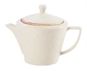 Dzbanki i imbryki - DZBANEK DO HERBATY KAWY SAND 500 ml PORCELANA PORLAND SEASONS KREMOWA - miniaturka - grafika 1