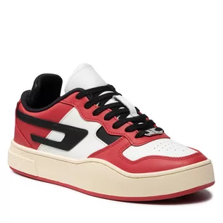Sneakersy damskie - DIESEL Sneakersy S-Ukiyo Low Y02674 PR013 H8817 Mars Red/Star White/Black - grafika 1