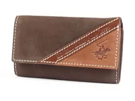 Etui na klucze - BH-375 SPORT Etui na klucze skórzane Brązowe - miniaturka - grafika 1