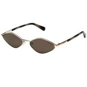 Okulary przeciwsłoneczne - Guess mieszane okulary przeciwsłoneczne Gu8234, Złoto, 57 - miniaturka - grafika 1