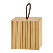 Pojemniki łazienkowe - Pojemnik na waciki Jotta Bamboo taki jak na zdjęciu - miniaturka - grafika 1